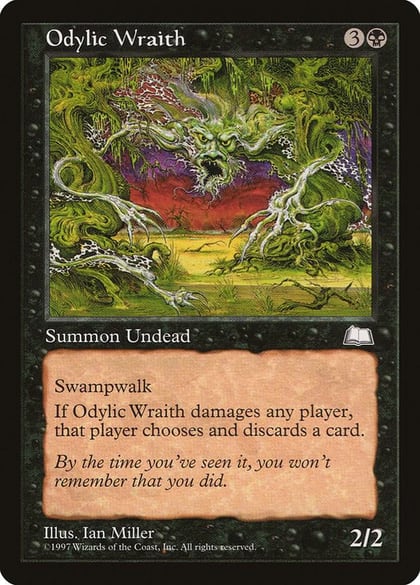 Odylic Wraith, Weatherlight #6077