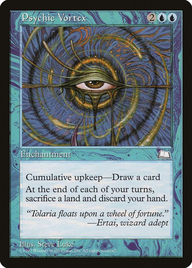 Psychic Vortex, Weatherlight #6086