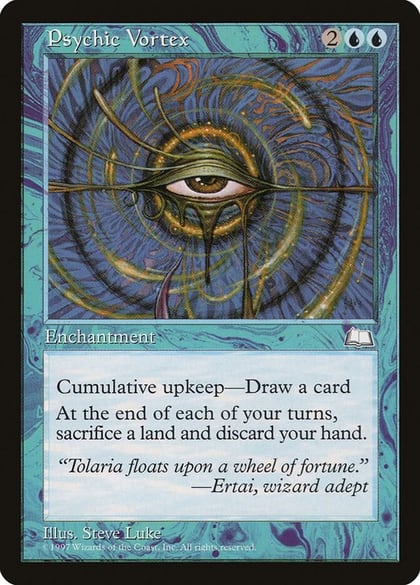 Psychic Vortex, Weatherlight #6086