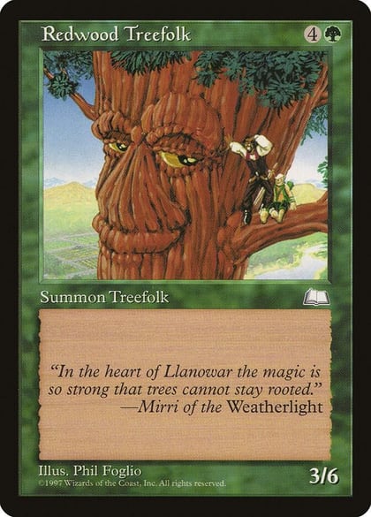 Redwood Treefolk, Weatherlight #6088