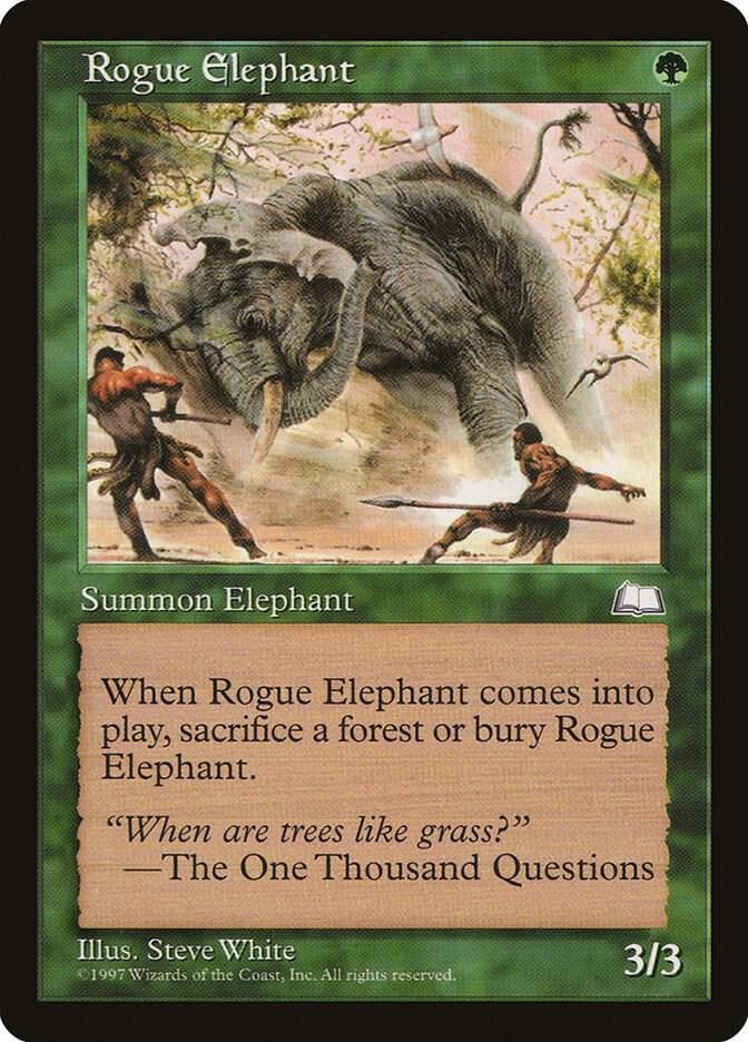 Rogue Elephant, Weatherlight #6092