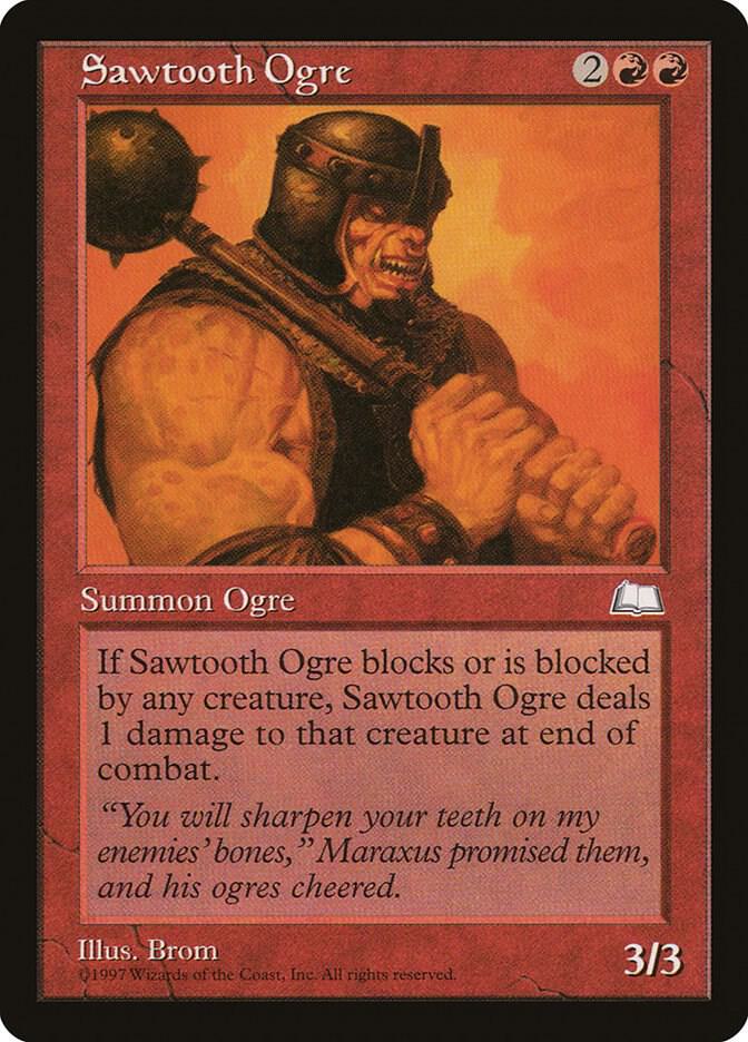 Sawtooth Ogre, Weatherlight #6094