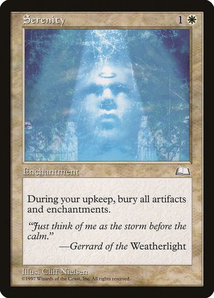 Serenity, Weatherlight #6096