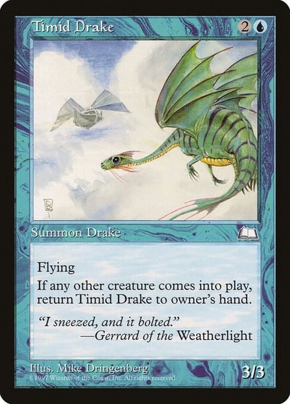 Timid Drake, Weatherlight #6116