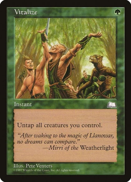 Vitalize, Weatherlight #6126