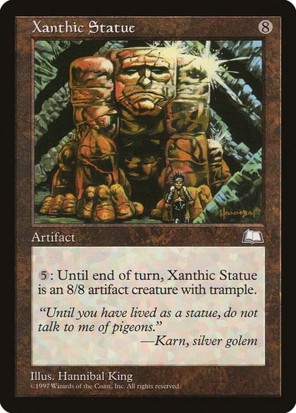 Xanthic Statue, Weatherlight #6132