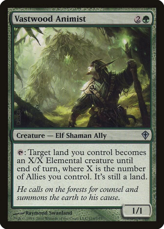 Vastwood Animist, Worldwake 116