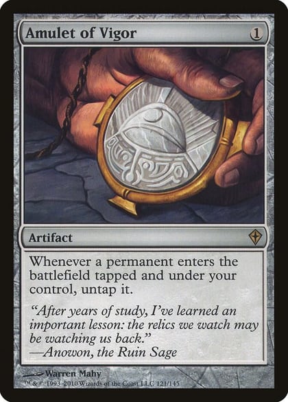 Amulet of Vigor, Worldwake 121