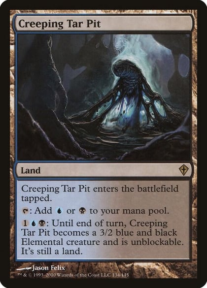 Creeping Tar Pit, Worldwake 134
