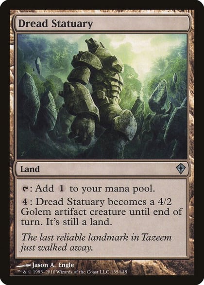 Dread Statuary, Worldwake 135
