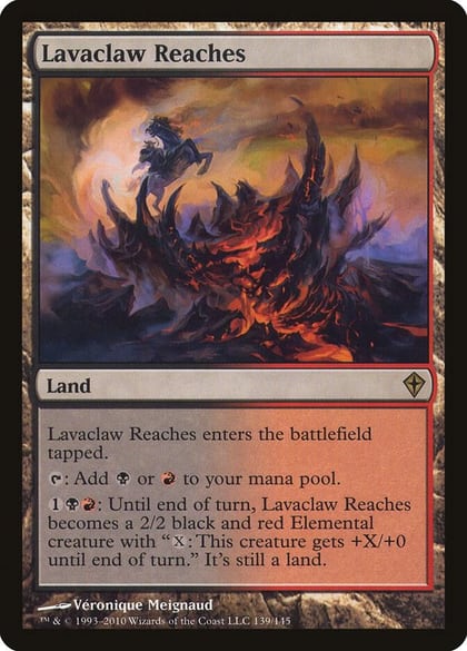Lavaclaw Reaches, Worldwake 139