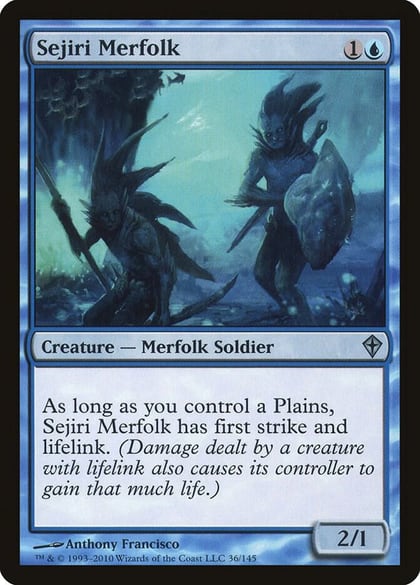 Sejiri Merfolk, Worldwake 36