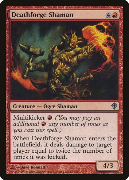 Deathforge Shaman, Worldwake 80