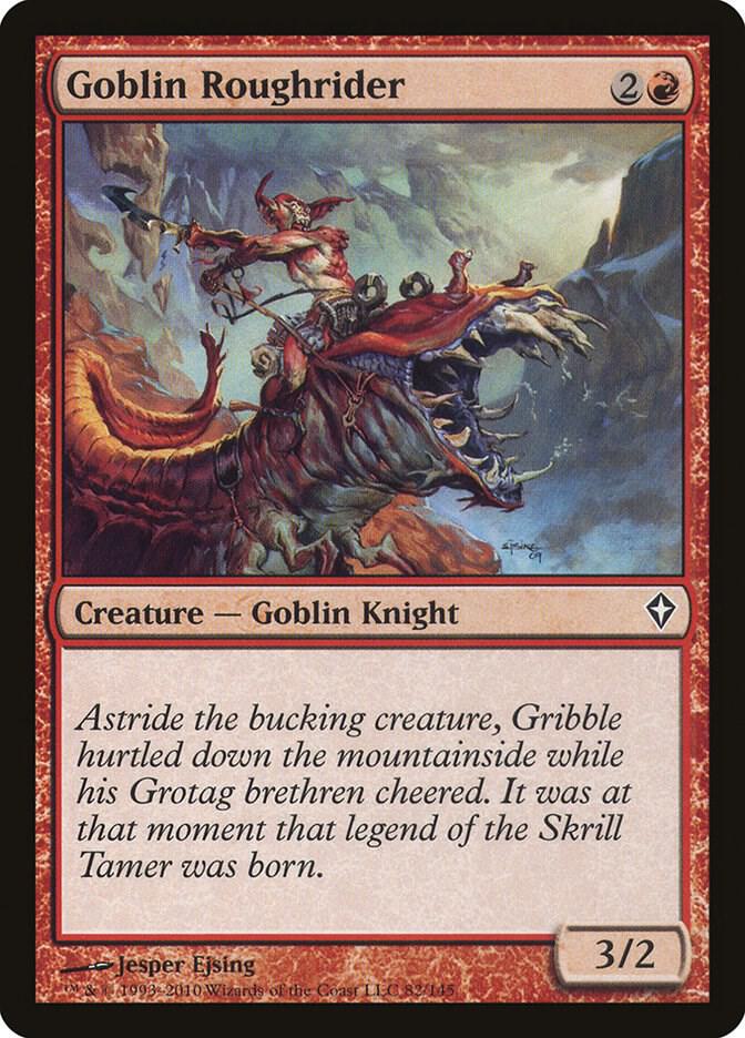 Goblin Roughrider, Worldwake 82