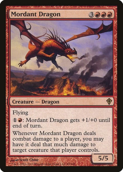 Mordant Dragon, Worldwake 85
