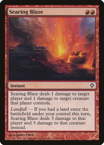 Searing Blaze, Worldwake 90