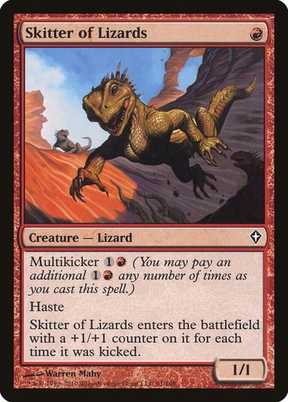 Skitter of Lizards, Worldwake 91