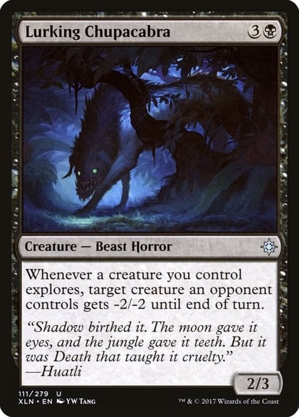 Lurking Chupacabra, Ixalan 111