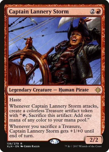 Captain Lannery Storm, Ixalan 136