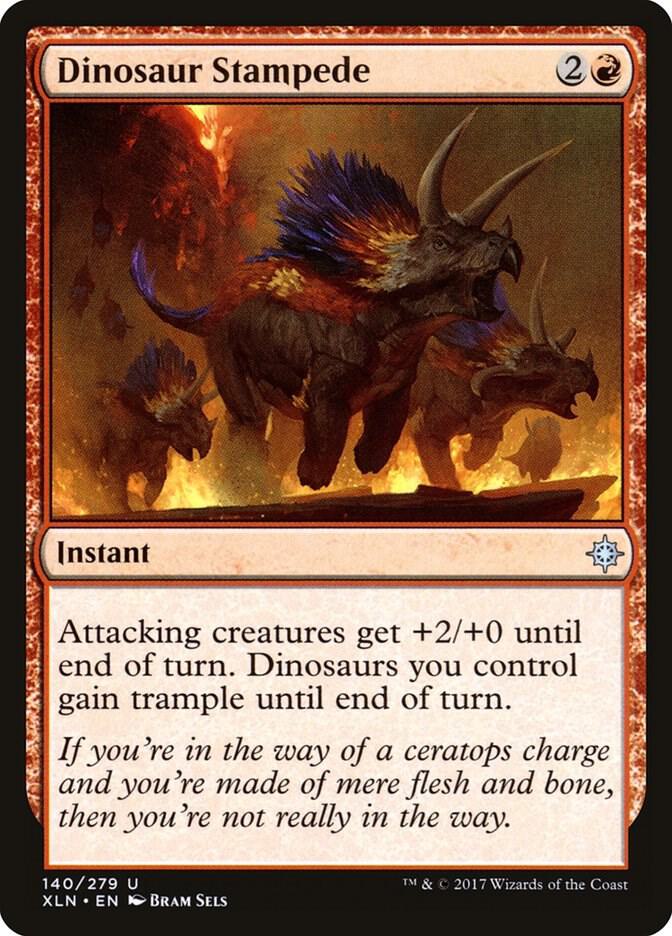Dinosaur Stampede, Ixalan 140