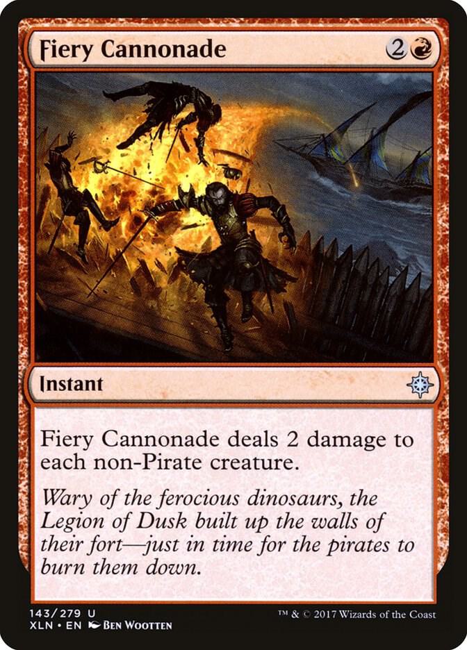Fiery Cannonade, Ixalan 143