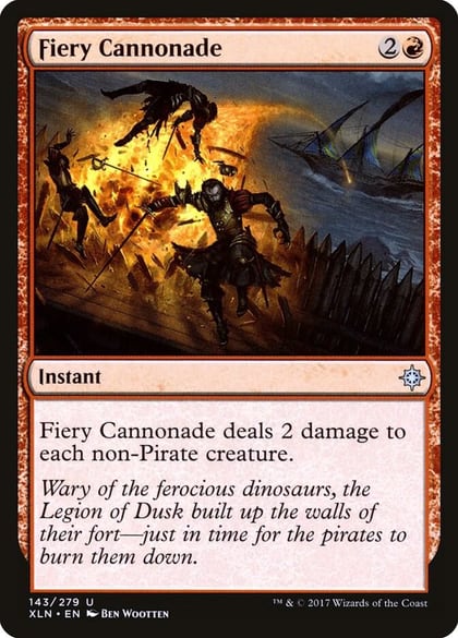 Fiery Cannonade, Ixalan 143