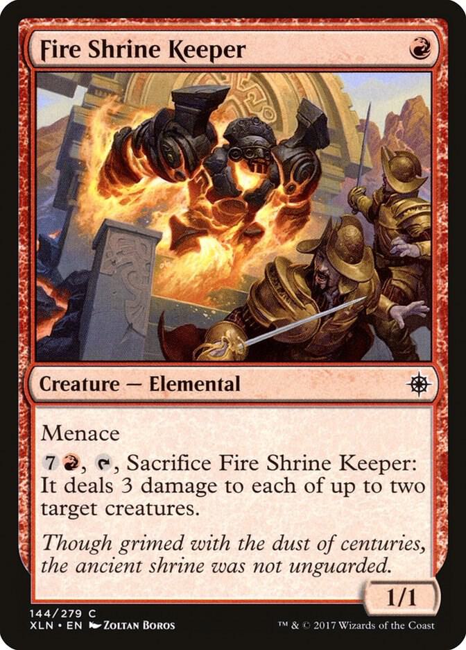 Fire Shrine Keeper, Ixalan 144