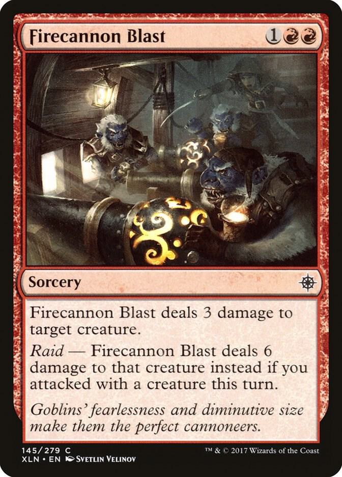 Firecannon Blast, Ixalan 145