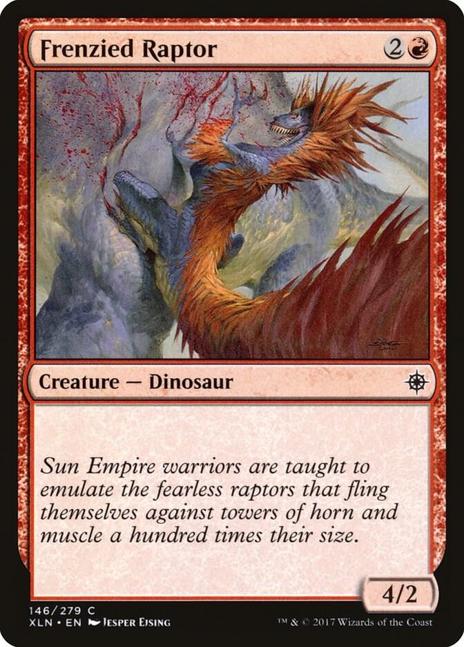 Frenzied Raptor, Ixalan 146