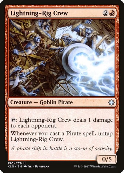 Lightning-Rig Crew, Ixalan 150