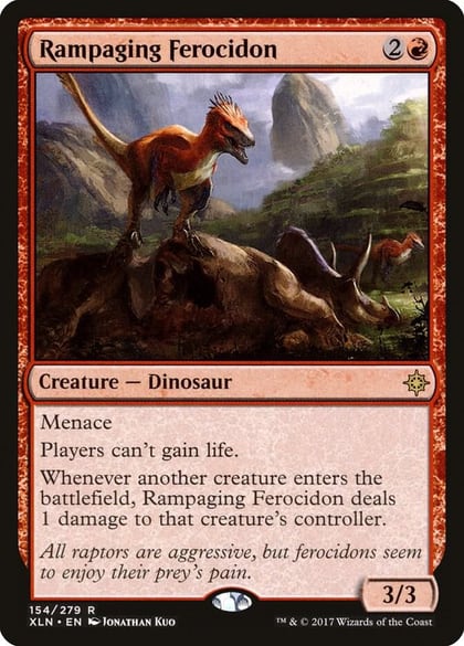 Rampaging Ferocidon, Ixalan 154