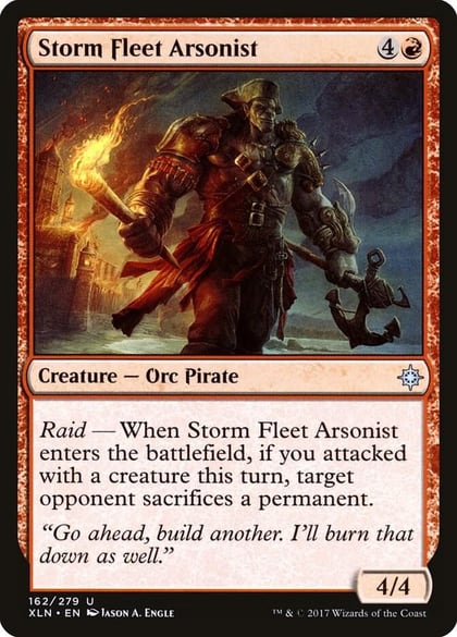 Storm Fleet Arsonist, Ixalan 162