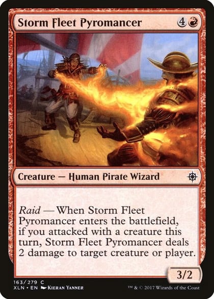 Storm Fleet Pyromancer, Ixalan 163
