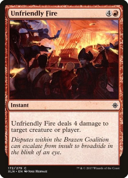 Unfriendly Fire, Ixalan 172