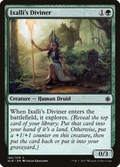 Ixalli's Diviner, Ixalan 192