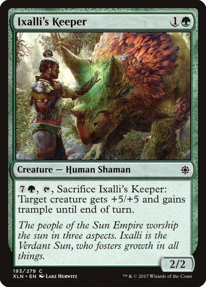 Ixalli's Keeper, Ixalan 193