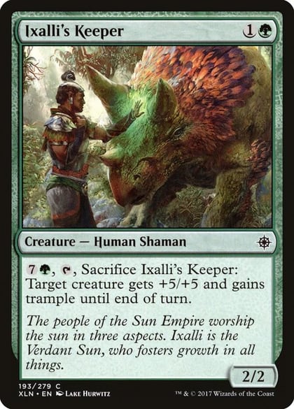 Ixalli's Keeper, Ixalan 193