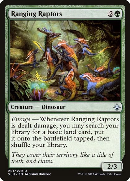 Ranging Raptors, Ixalan 201