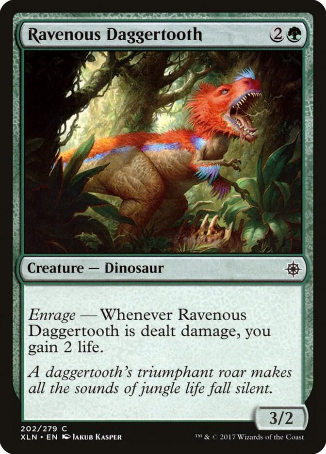 Ravenous Daggertooth, Ixalan 202