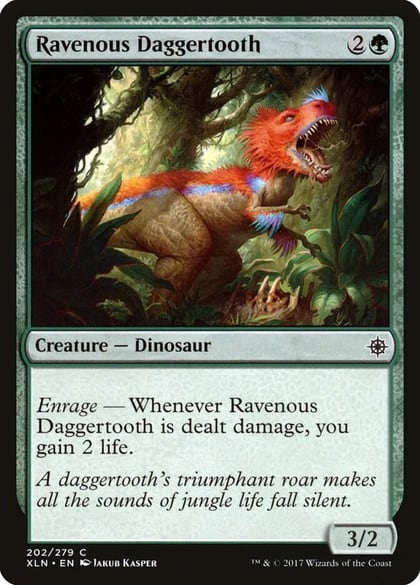 Ravenous Daggertooth, Ixalan 202