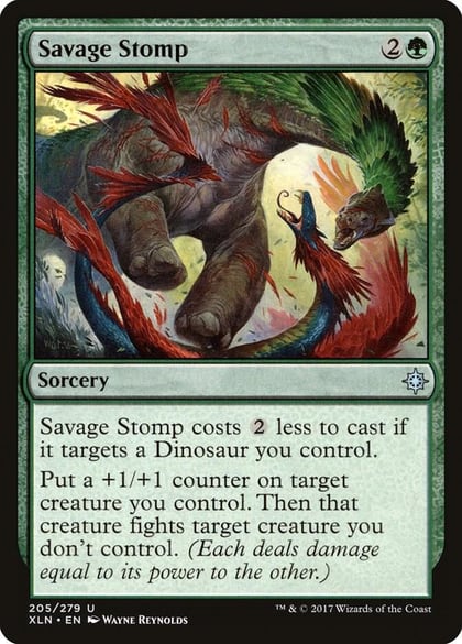 Savage Stomp, Ixalan 205