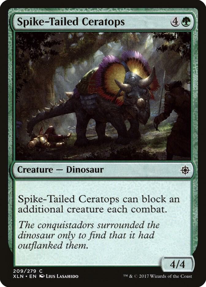 Spike-Tailed Ceratops, Ixalan 209
