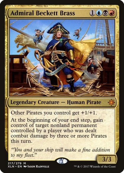 Admiral Beckett Brass, Ixalan 217