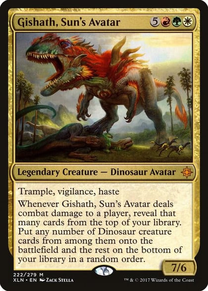 Gishath, Sun's Avatar, Ixalan 222
