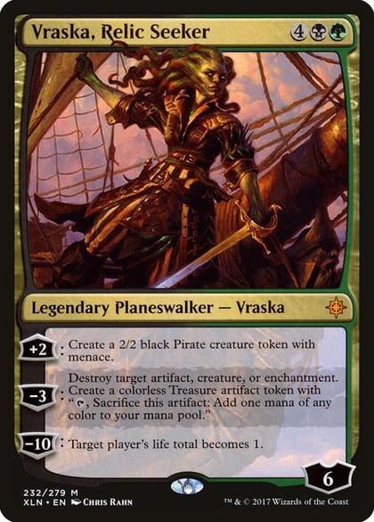 Vraska, Relic Seeker, Ixalan 232