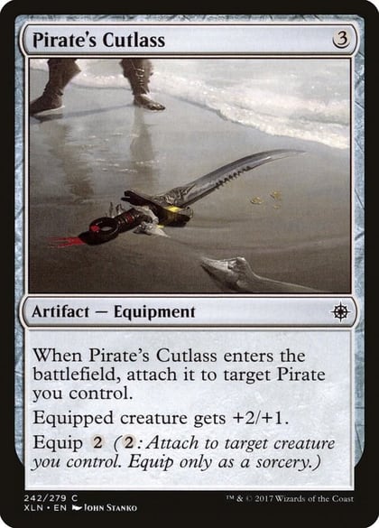 Pirate's Cutlass, Ixalan 242