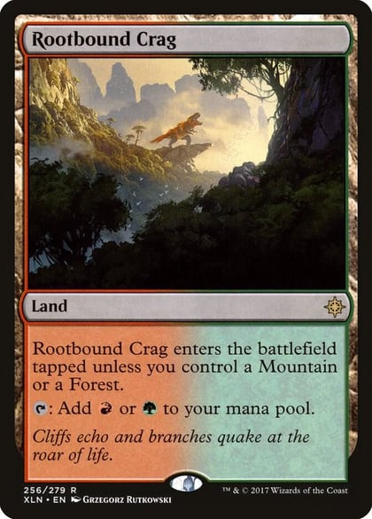 Rootbound Crag, Ixalan 256