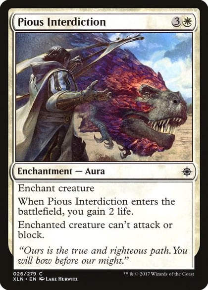 Pious Interdiction, Ixalan 26