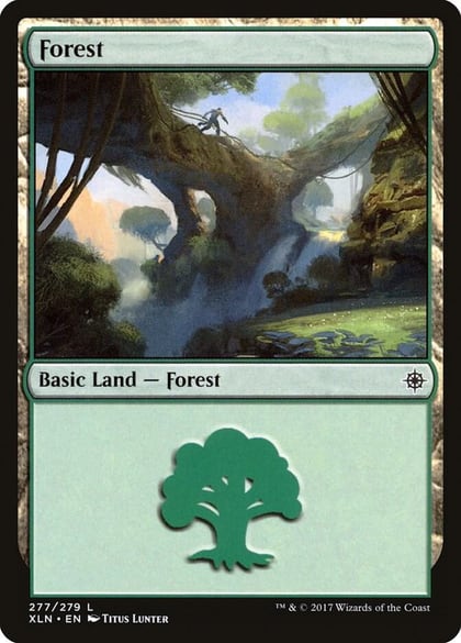 Forest (277), Ixalan 277
