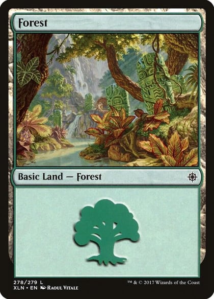 Forest (278), Ixalan 278